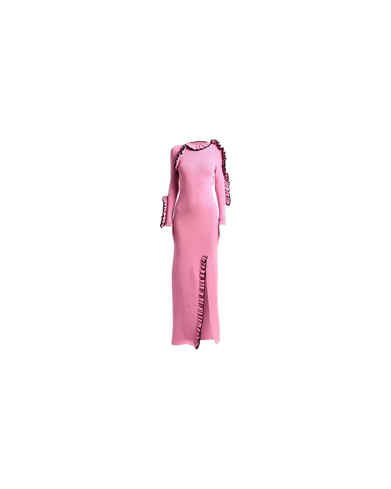 MSGM KLEIDER - Maxi-Kleiderauf YOOX.COM Rosa