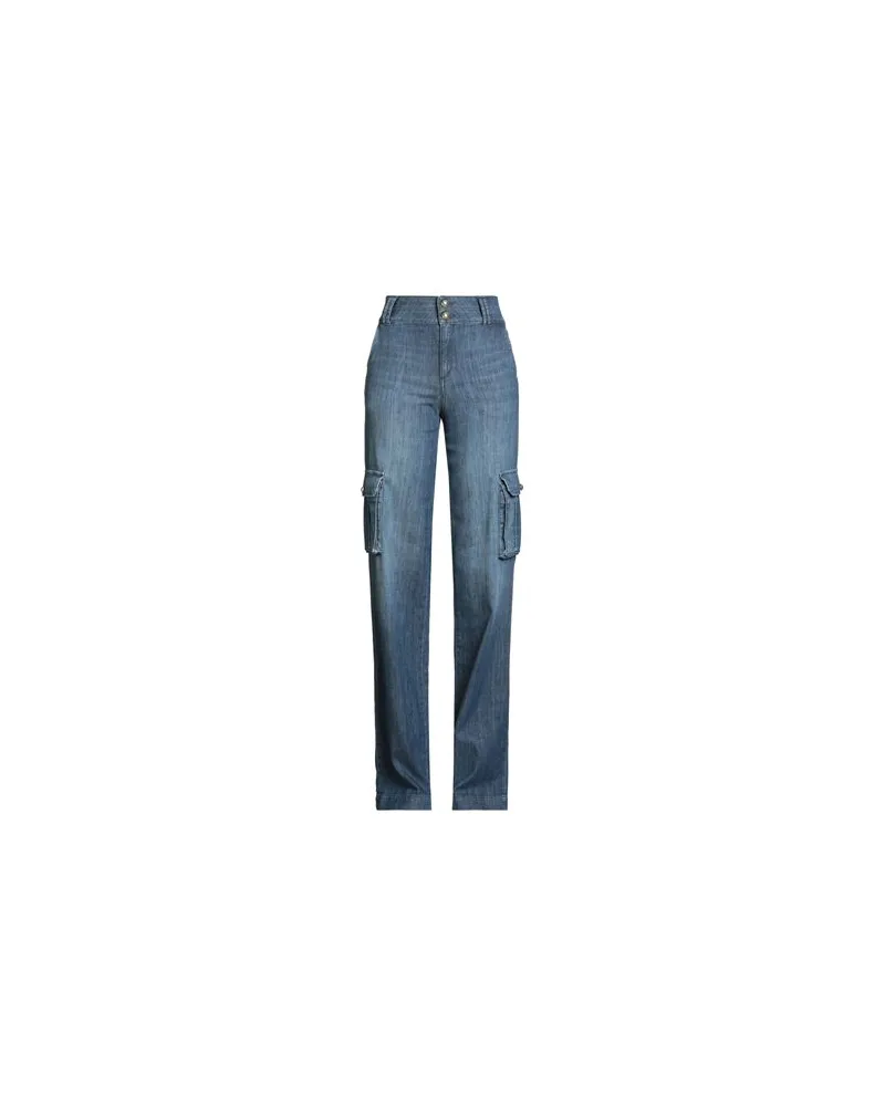 NENETTE BLUE - HOSEN & RÖCKE - Jeanshosenauf YOOX.COM Blau
