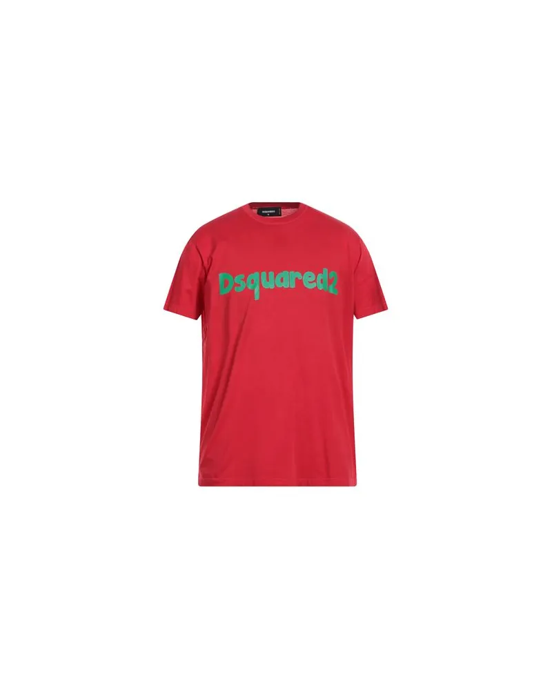 Dsquared2 TOPS - T-shirtsauf YOOX.COM Rot