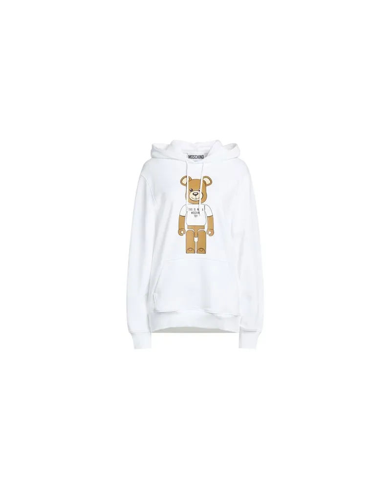 Moschino TOPS - Sweatshirtsauf YOOX.COM Weiß
