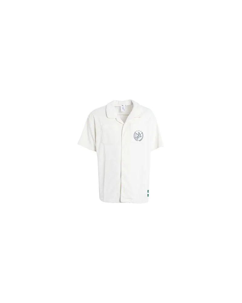 Puma x RHUIGI Shirt - PUMA x RHUIGI Shirt - TOPS - Hemdenauf YOOX.COM Elfenbein