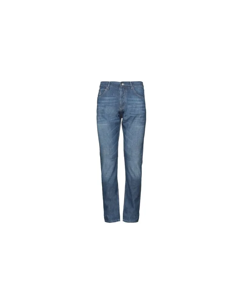 Brunello Cucinelli HOSEN & RÖCKE - Jeanshosenauf YOOX.COM Blau