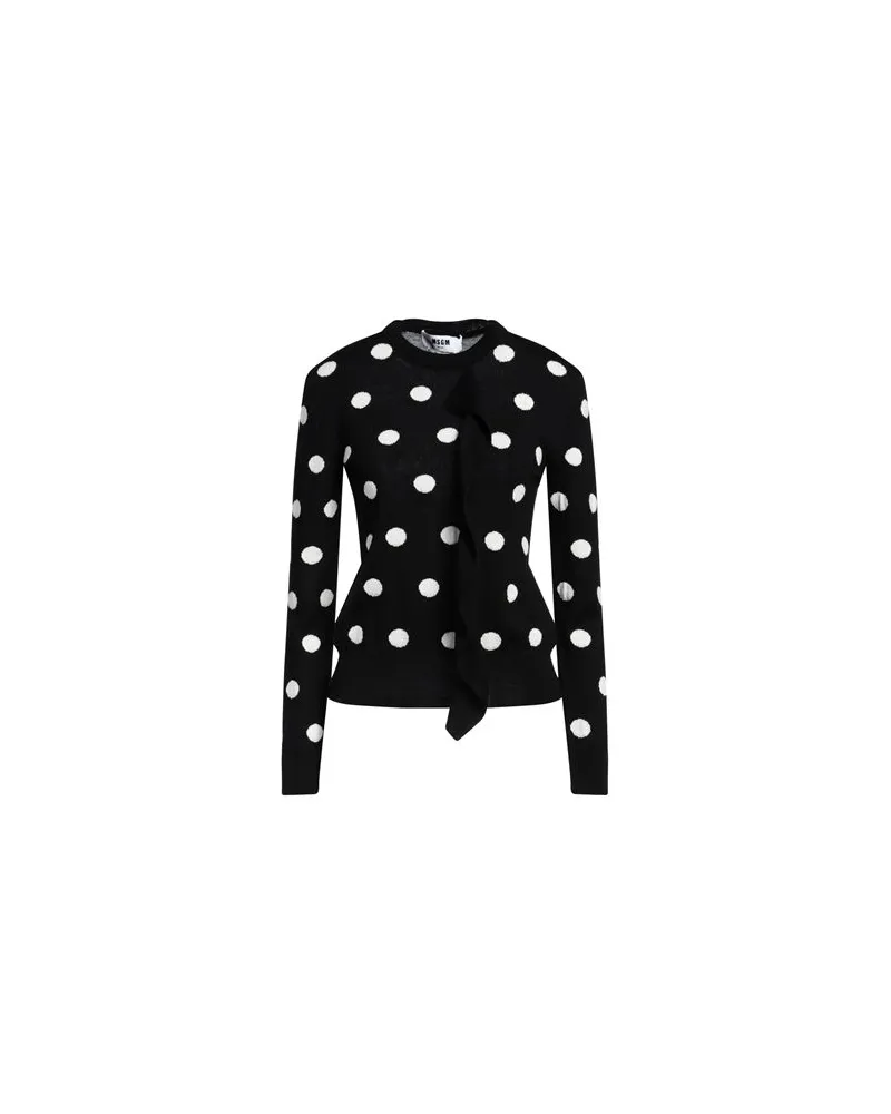 MSGM STRICKWAREN - Pulloverauf YOOX.COM Schwarz
