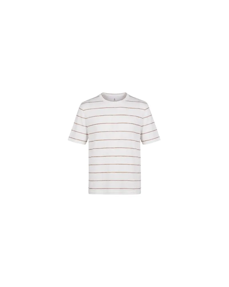 Brunello Cucinelli TOPS - T-shirtsauf YOOX.COM Khaki