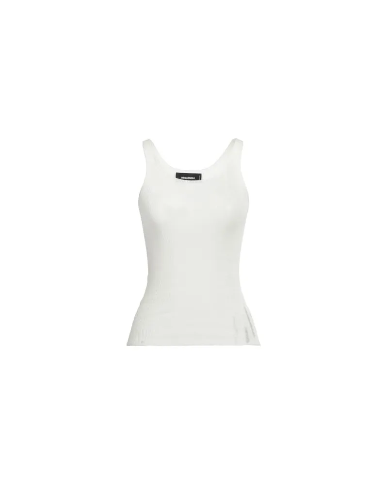 Dsquared2 TOPS - Tank Topsauf YOOX.COM Elfenbein