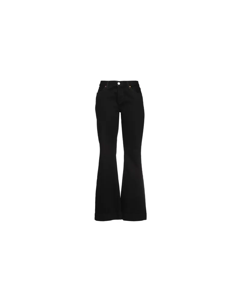 RE/DONE HOSEN & RÖCKE - Jeanshosenauf YOOX.COM Schwarz