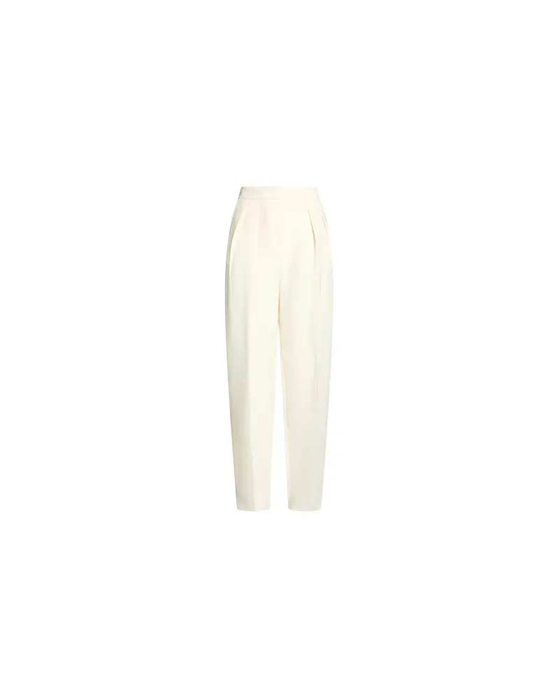 Giorgio Armani HOSEN & RÖCKE - Hosenauf YOOX.COM Cremeweiß