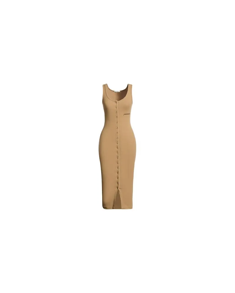 HINNOMINATE KLEIDER - Midi-Kleiderauf YOOX.COM Sand