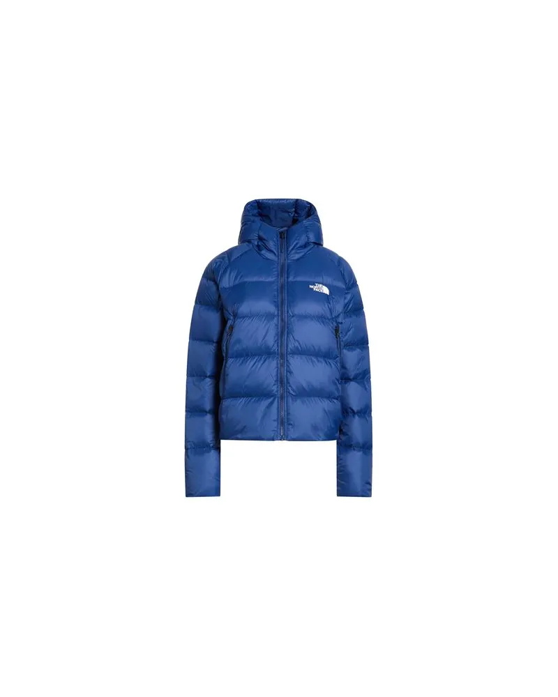 The North Face W HYALITE DOWN HOODIE - JACKEN & MÄNTEL - Pufferjacken & Daunenjackenauf YOOX.COM Blau