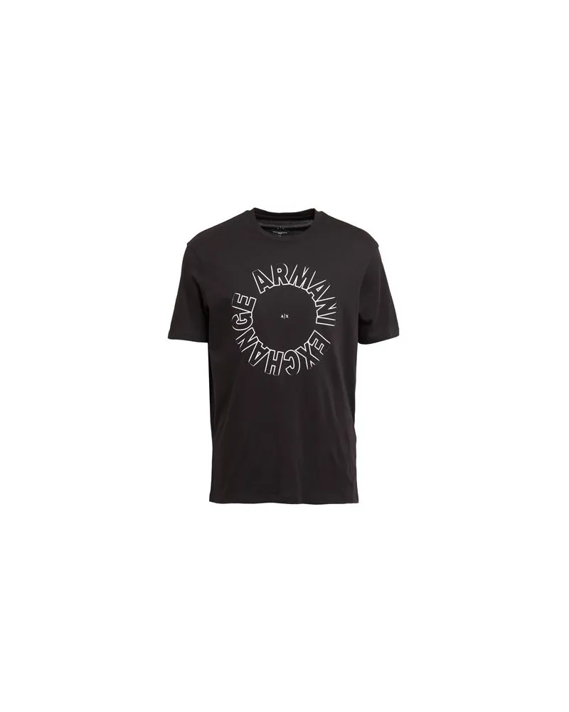 Armani Exchange TOPS - T-shirtsauf YOOX.COM Schwarz