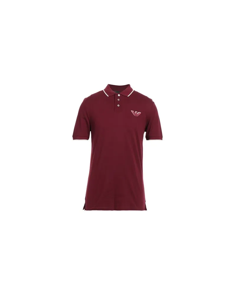 Emporio Armani TOPS - Poloshirtsauf YOOX.COM Bordeaux