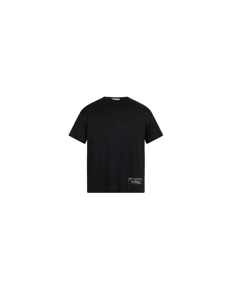 Valentino Garavani TOPS - T-shirtsauf YOOX.COM Schwarz
