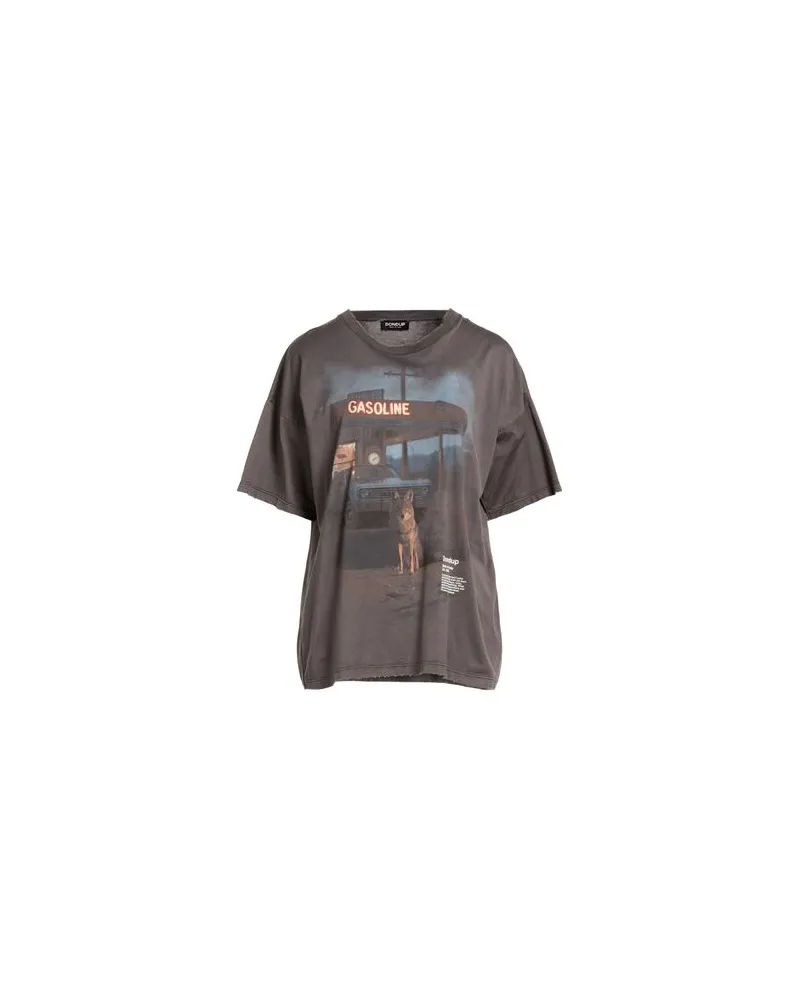 Dondup TOPS - T-shirtsauf YOOX.COM Braungrau