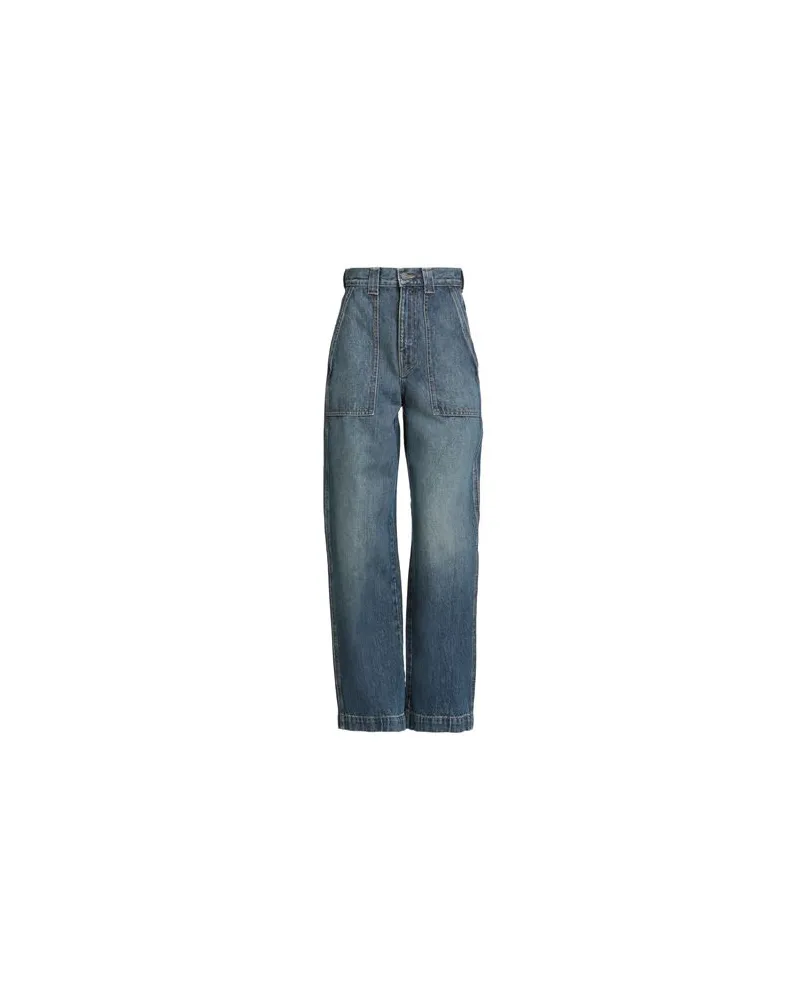 KHAITE HOSEN & RÖCKE - Jeanshosenauf YOOX.COM Blau
