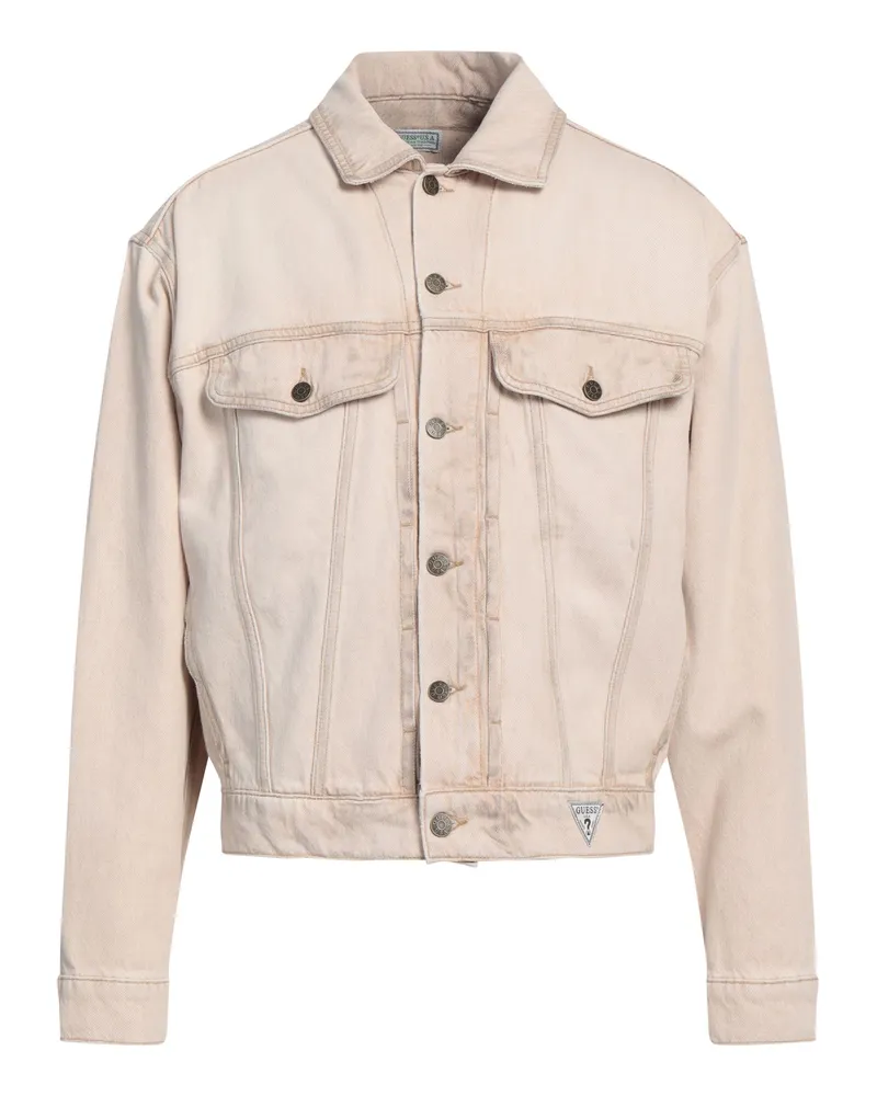 Guess Jeansjacke/-mantel Beige