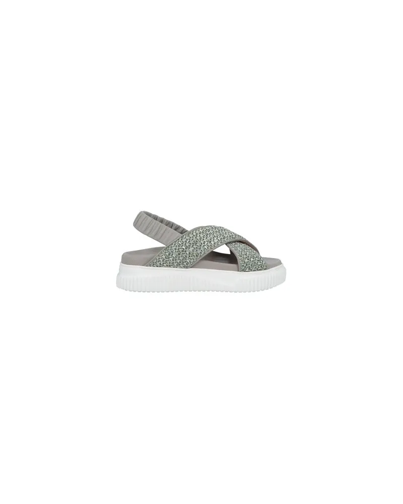Voile Blanche SCHUHE - Sandalenauf YOOX.COM Grau