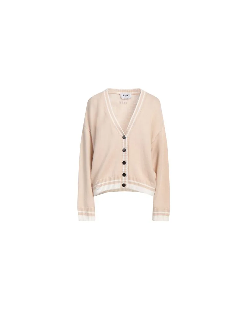 MSGM STRICKWAREN - Strickjackenauf YOOX.COM Beige