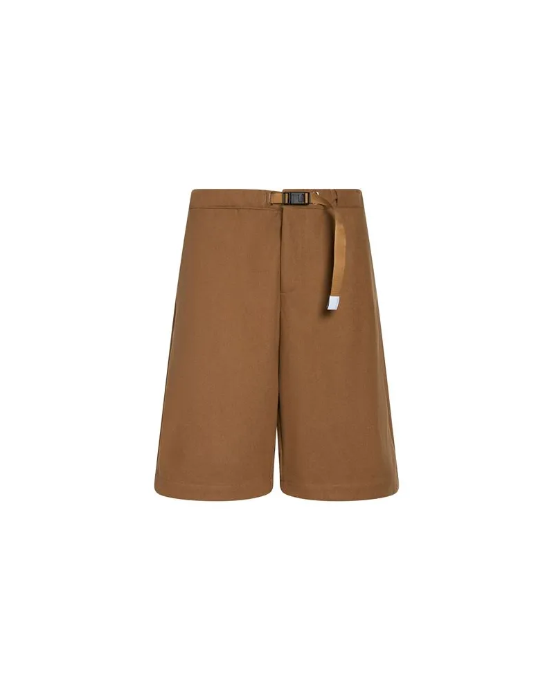 PLAN C HOSEN & RÖCKE - Shorts & Bermudashortsauf YOOX.COM Kamel