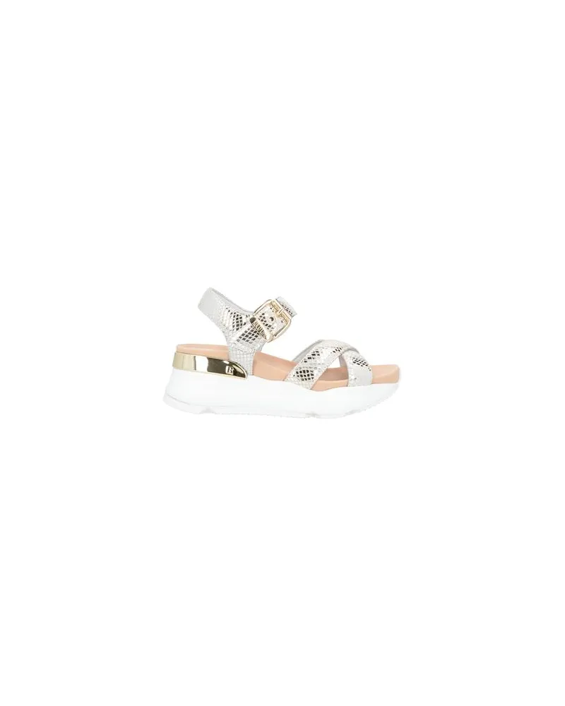 RUCO LINE SCHUHE - Sandalenauf YOOX.COM Platin