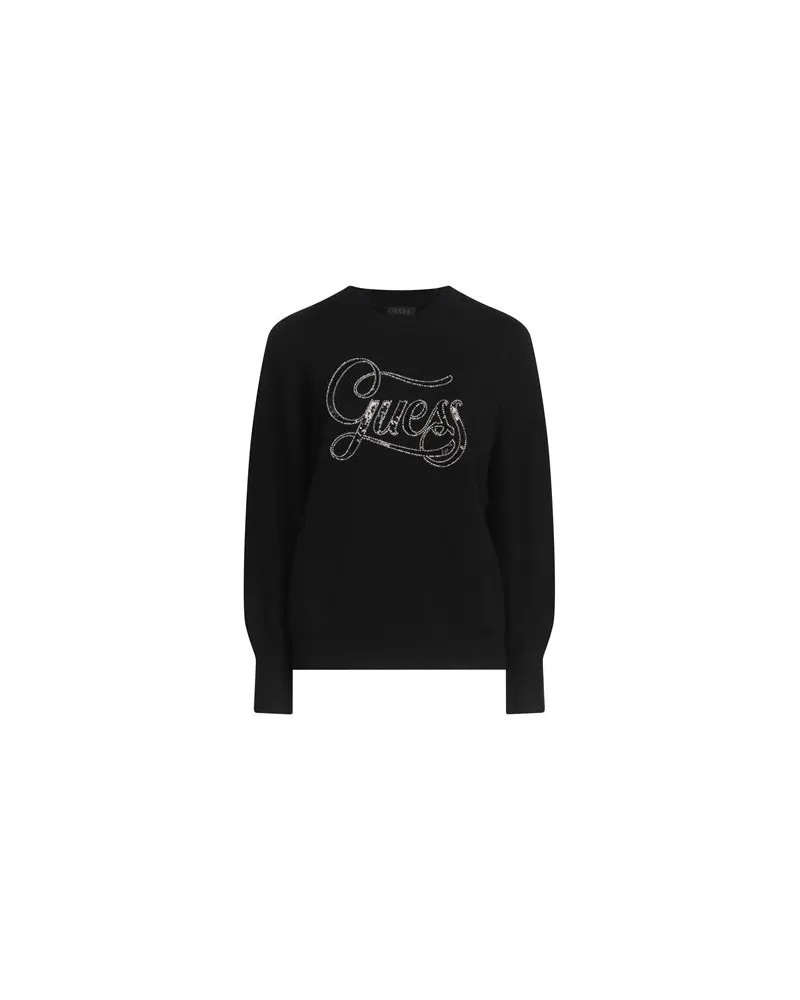 Guess STRICKWAREN - Pulloverauf YOOX.COM Schwarz