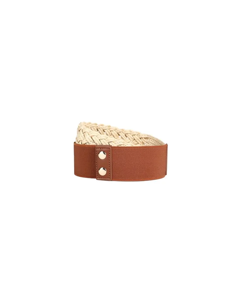 Pieces Kleinlederwaren - Gürtelauf YOOX.COM Beige