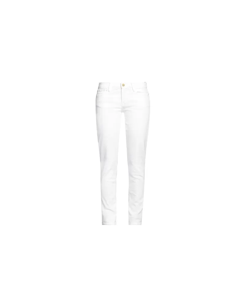 Frame Denim HOSEN & RÖCKE - Jeanshosenauf YOOX.COM Weiß