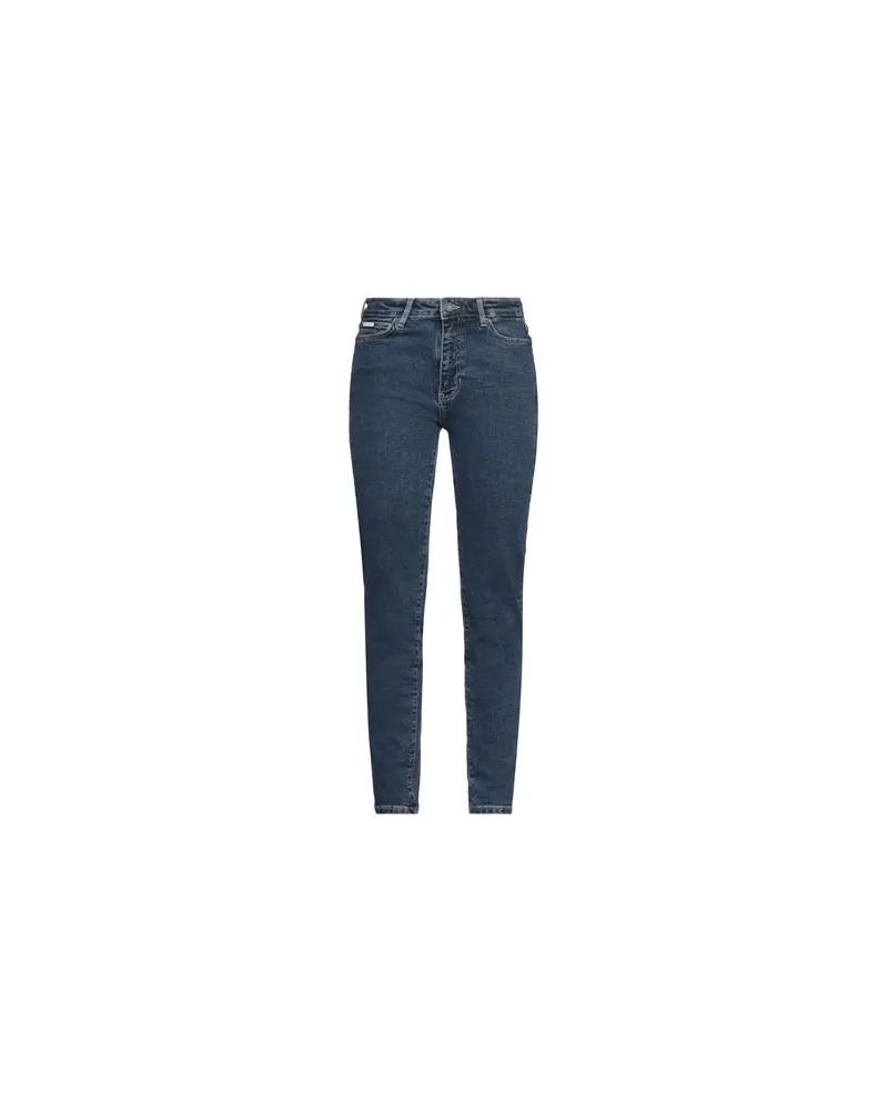 Guess HOSEN & RÖCKE - Jeanshosenauf YOOX.COM Blau