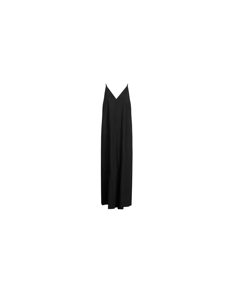ALYSI CHOCOLAT - KLEIDER - Maxi-Kleiderauf YOOX.COM Schwarz