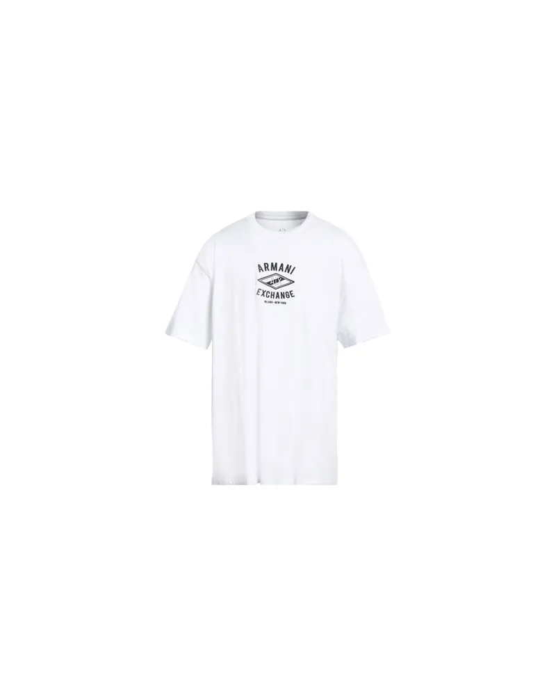 Armani Exchange TOPS - T-shirtsauf YOOX.COM Weiß