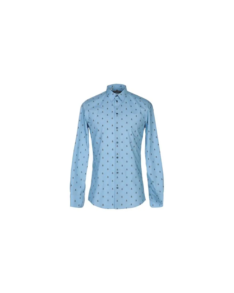 Dolce & Gabbana TOPS - Hemdenauf YOOX.COM Himmelblau