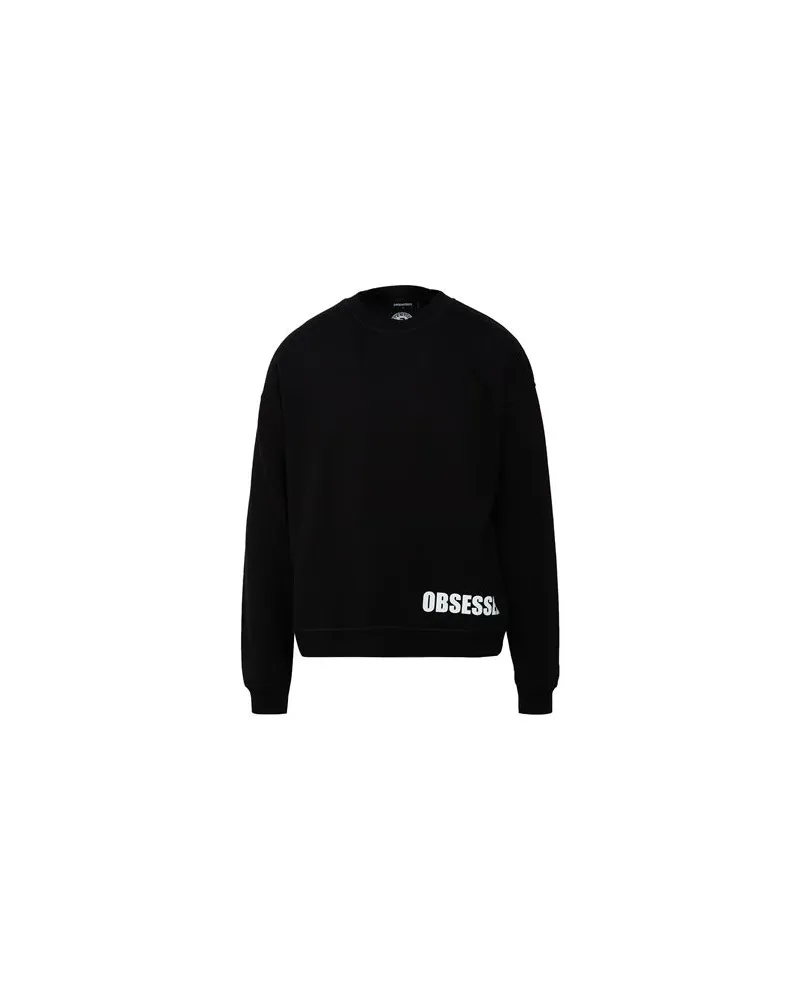 Dsquared2 TOPS - Sweatshirtsauf YOOX.COM Schwarz