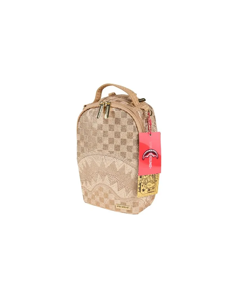 Sprayground 2 TONE GOLD TRINITY MINI BACKPACK - TASCHEN - Rucksäckeauf YOOX.COM Gold