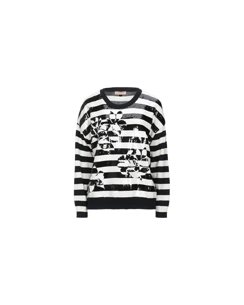 Twin-Set STRICKWAREN - Pulloverauf YOOX.COM Schwarz