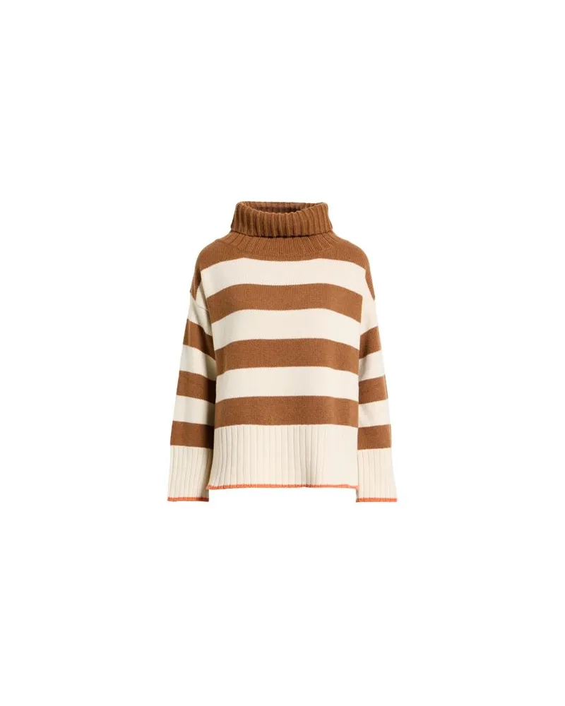 ARAGONA STRICKWAREN - Rollkragenpulloverauf YOOX.COM Braun