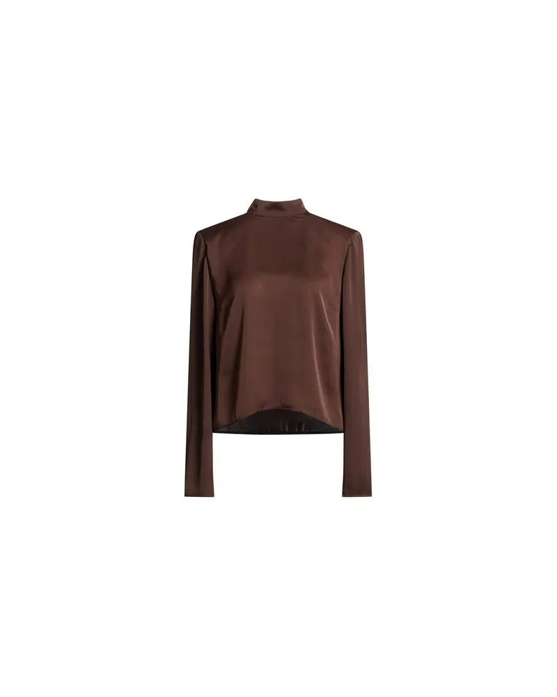 ROTATE Birger Christensen TOPS - Topsauf YOOX.COM Schokobraun