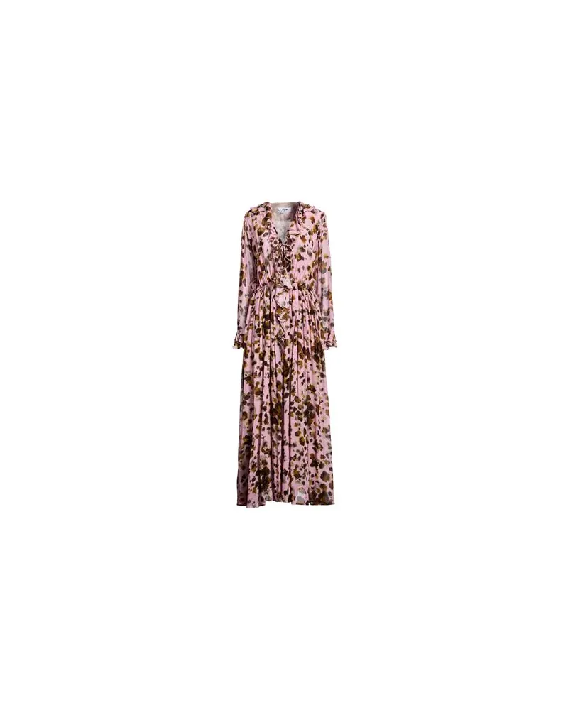 MSGM KLEIDER - Maxi-Kleiderauf YOOX.COM Rosa