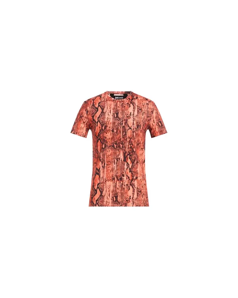 Just Cavalli TOPS - T-shirtsauf YOOX.COM Tomatenrot