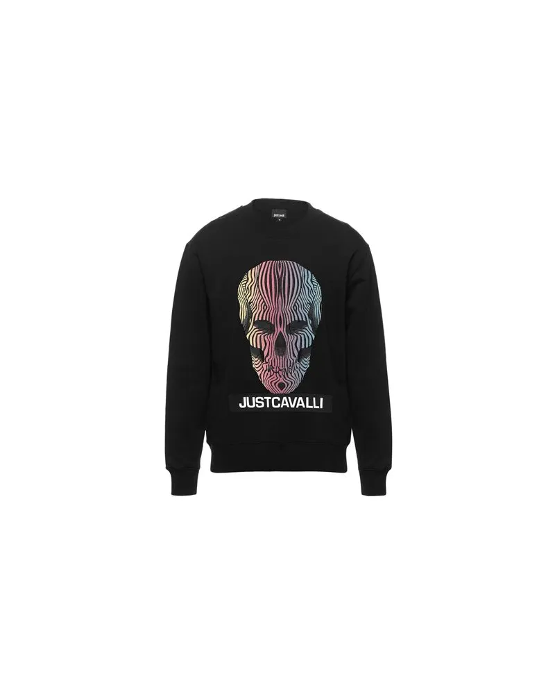 Just Cavalli TOPS - Sweatshirtsauf YOOX.COM Schwarz