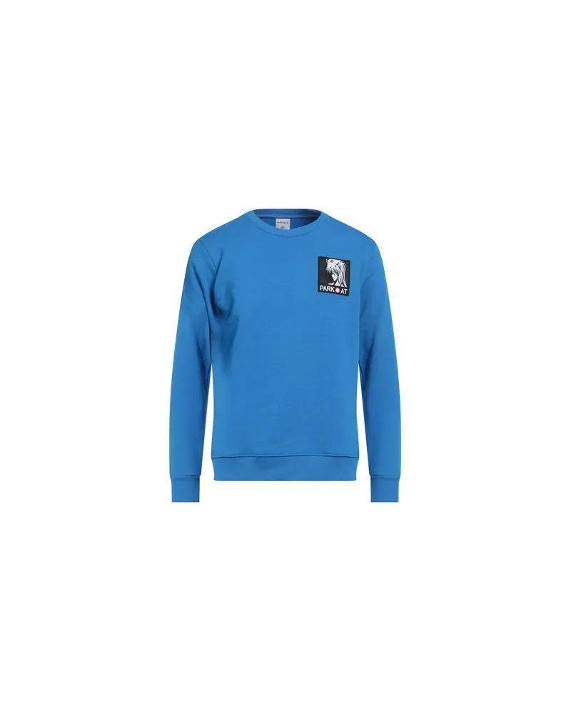 PARKOAT TOPS - Sweatshirtsauf YOOX.COM Azurblau