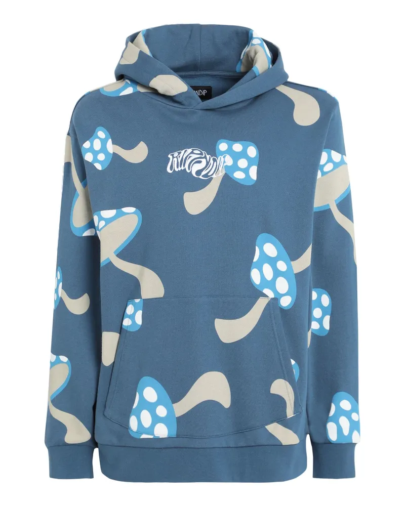 Ripndip Euphoria Hoodie Sweatshirt Blaugrau