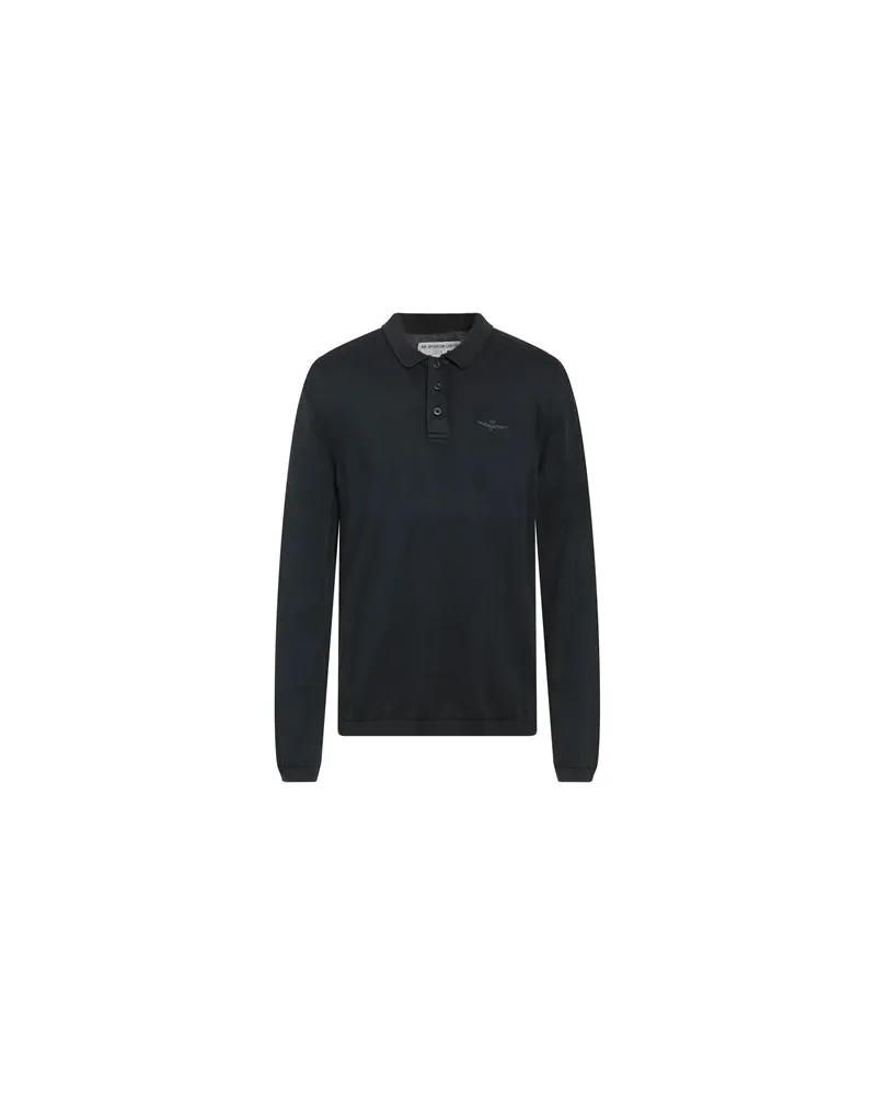 Aeronautica Militare STRICKWAREN - Pulloverauf YOOX.COM Marineblau