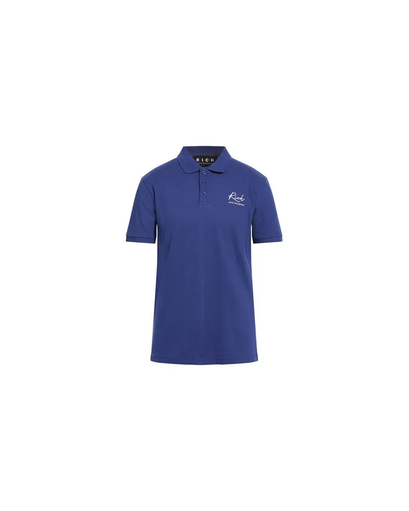 John Richmond TOPS - Poloshirtsauf YOOX.COM Blau
