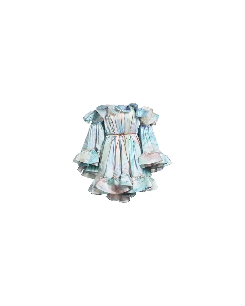 Zimmermann KLEIDER - Mini-Kleiderauf YOOX.COM Himmelblau