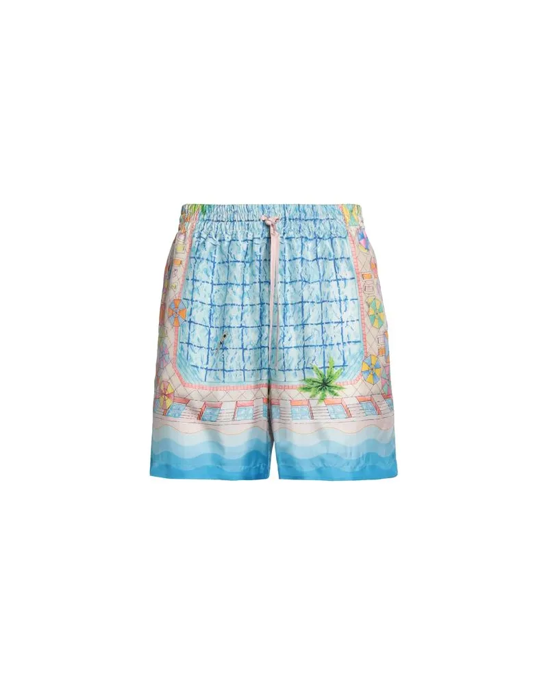 Casablanca Paris HOSEN & RÖCKE - Shorts & Bermudashortsauf YOOX.COM Azurblau