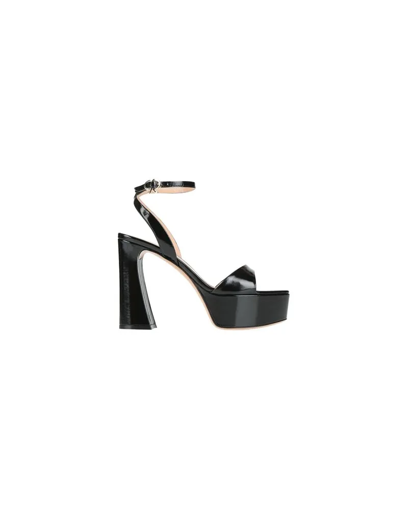 Gianvito Rossi SCHUHE - Sandalenauf YOOX.COM Schwarz