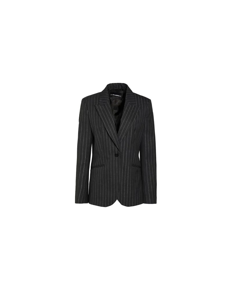 Karl Lagerfeld ANZÜGE und CO-ORDS - Blazersauf YOOX.COM Braungrau