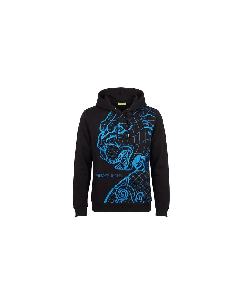 Versace Jeans TOPS - Sweatshirtsauf YOOX.COM Schwarz