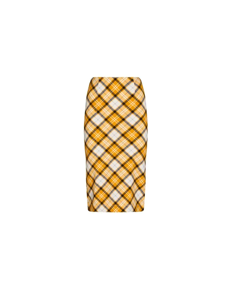 Burberry HOSEN & RÖCKE - Midi-Röckeauf YOOX.COM Orange