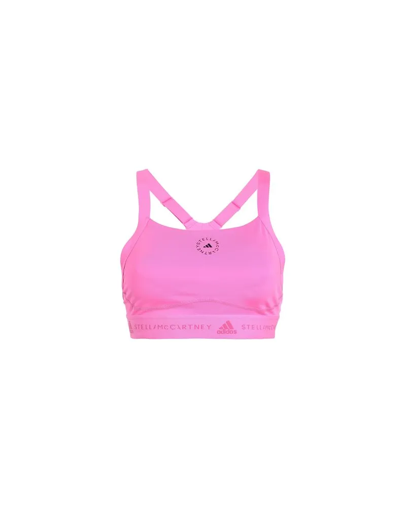 adidas TruePurpose Training Medium Support Bra  - TOPS - Topsauf YOOX.COM Fuchsia