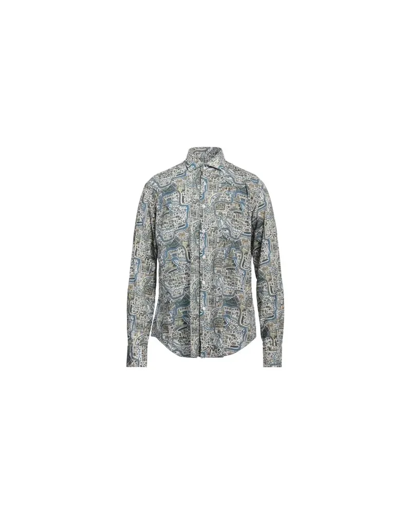 XACUS TOPS - Hemdenauf YOOX.COM Salbeigrün